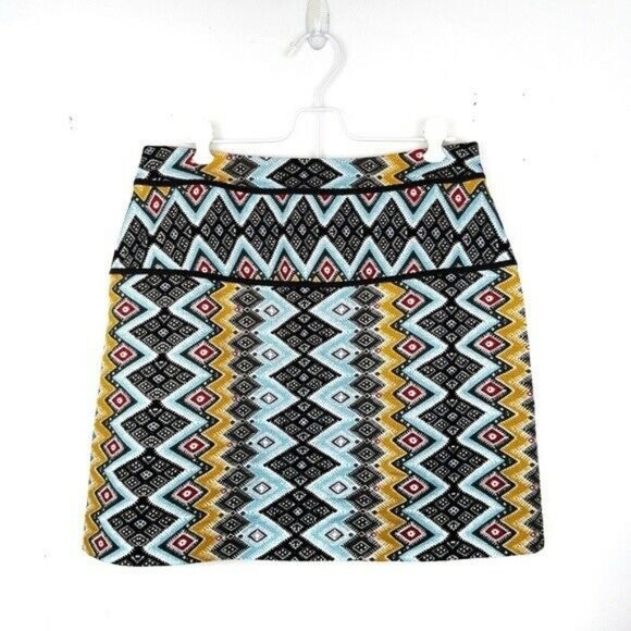 Aztec Print Skirt - Picture 3 of 6